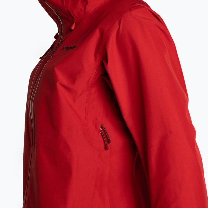 Дамско дъждобранно яке Patagonia Triolet touring red 4