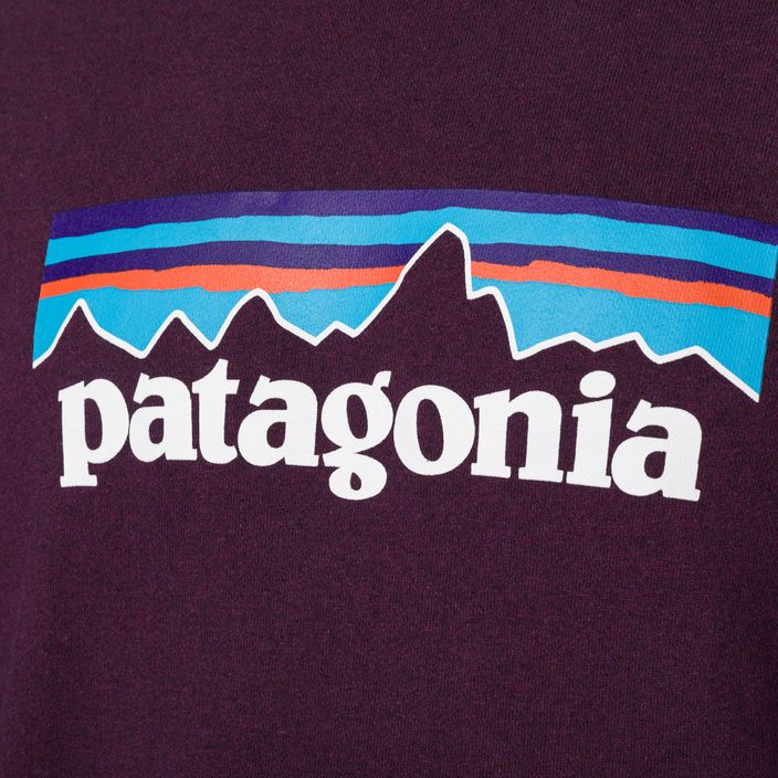 Patagonia P-6 Лого суитчър Uprisal night plum 5