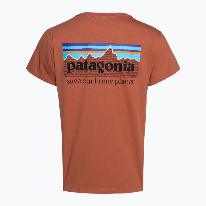Дамска риза за трекинг Patagonia P-6 Mission Organic burl red 4