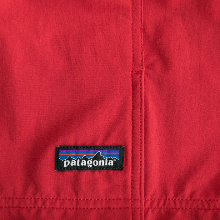 Patagonia Isthmus Anorak touring червено мъжко яке против вятър 4