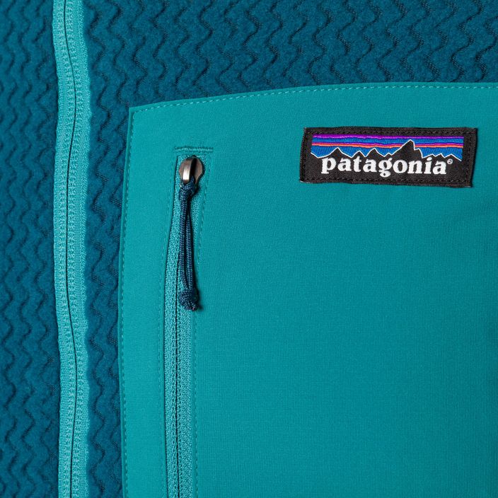 Мъжки поларен суитшърт Patagonia R1 Air Full-Zip lagom blue 9