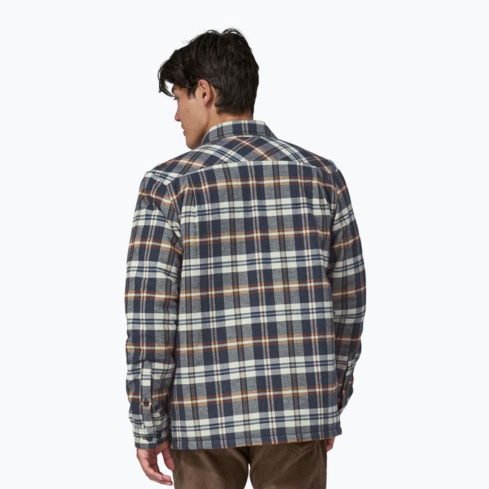 Мъжка риза Patagonia Insulated Organic Cotton MW Fjord Flannel fields/new navy 2