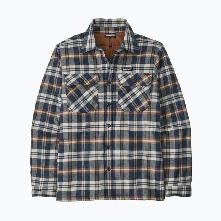 Мъжка риза Patagonia Insulated Organic Cotton MW Fjord Flannel fields/new navy 4