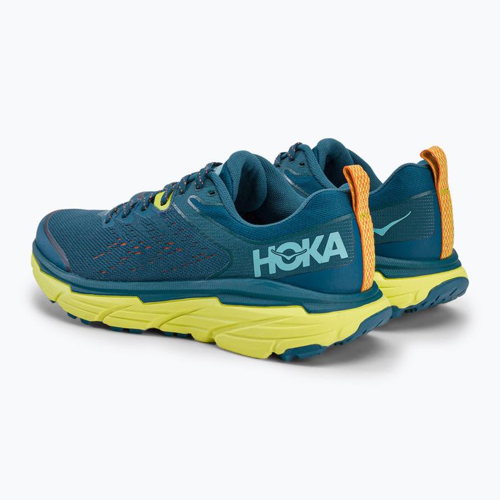 Мъжки обувки за бягане на HOKA Challenger ATR 6 blue/yellow 1106510-BCEP 4
