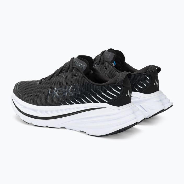 Мъжки обувки за бягане HOKA Bondi X black/white 3