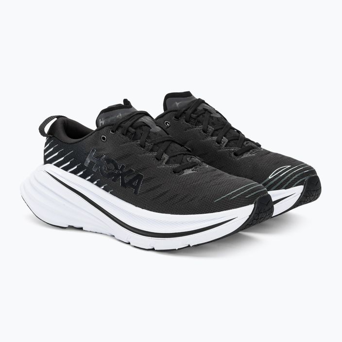 Мъжки обувки за бягане HOKA Bondi X black/white 4
