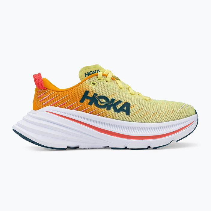 Дамски обувки за бягане HOKA Bondi X yellow-orange 1113513-YPRY 4