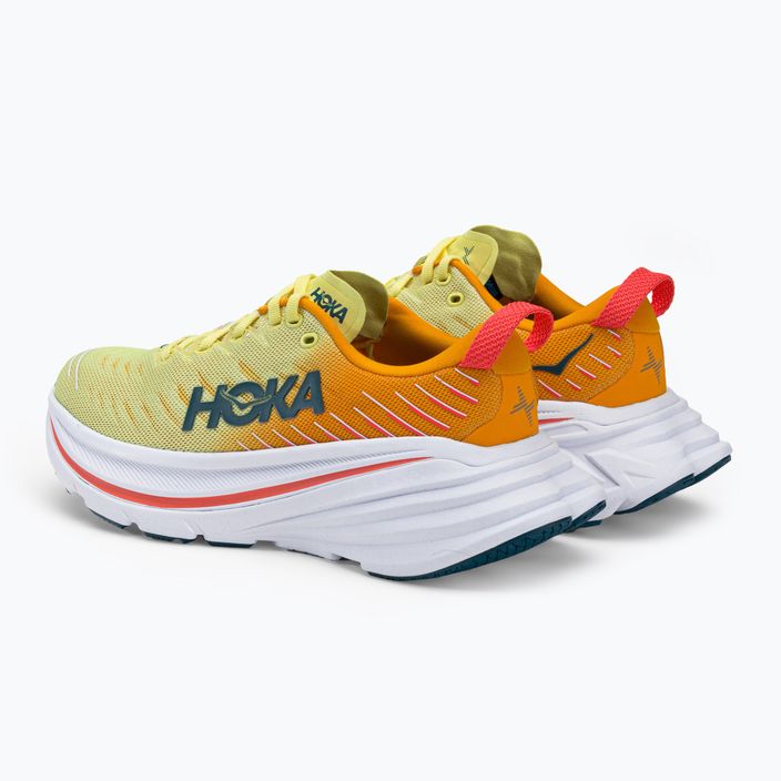 Дамски обувки за бягане HOKA Bondi X yellow-orange 1113513-YPRY 6