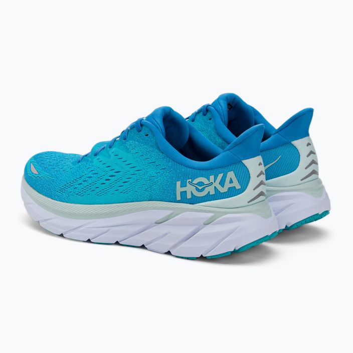 Мъжки обувки за бягане HOKA Clifton 8 blue 1119393-IBSB 3