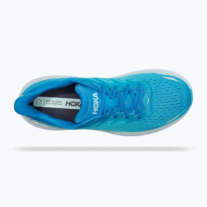 Мъжки обувки за бягане HOKA Clifton 8 blue 1119393-IBSB 12