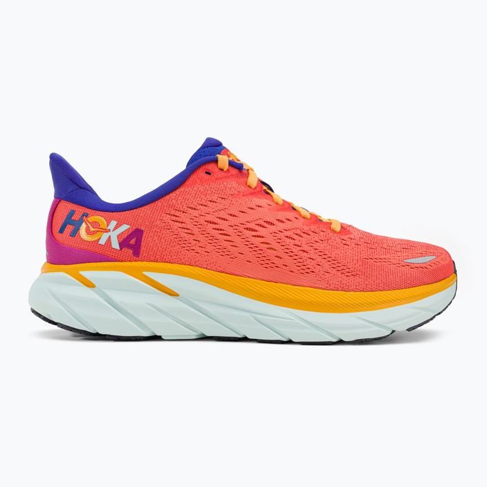 Дамски обувки за бягане HOKA Clifton 8 orange 1119394-FBLN 2