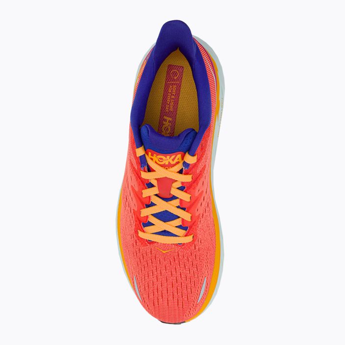 Дамски обувки за бягане HOKA Clifton 8 orange 1119394-FBLN 6