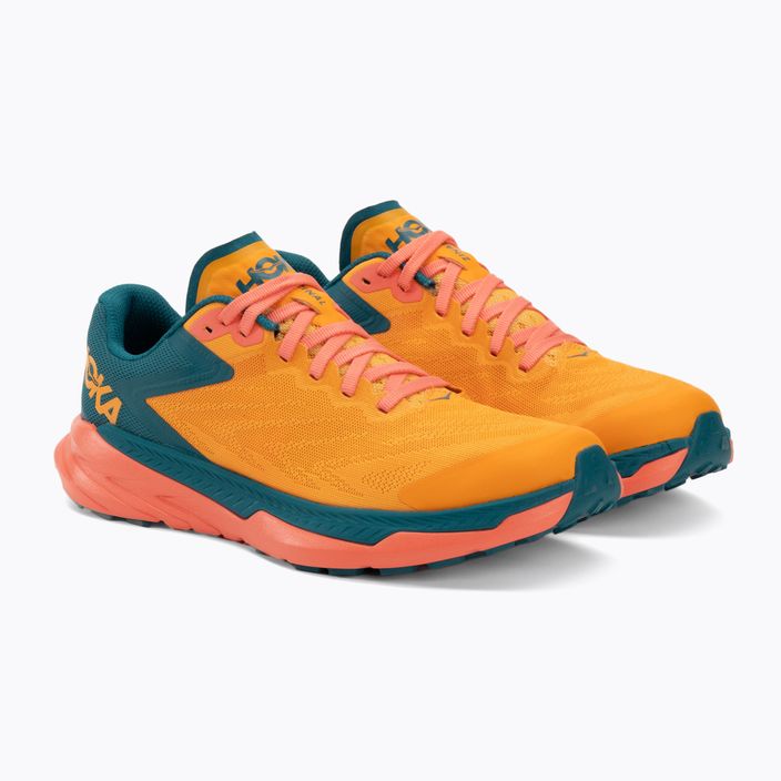 Дамски обувки за бягане HOKA Zinal radiant yellow/camellia 4