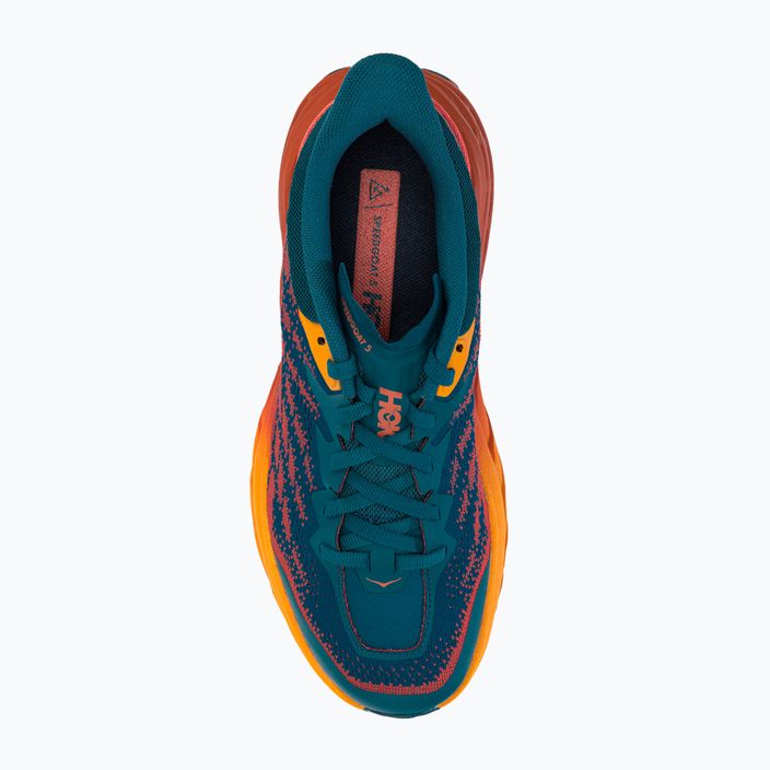 Дамски обувки за бягане HOKA Speedgoat 5 blue-orange 1123158-BCCML 6