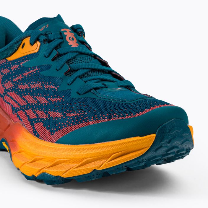 Дамски обувки за бягане HOKA Speedgoat 5 blue-orange 1123158-BCCML 8