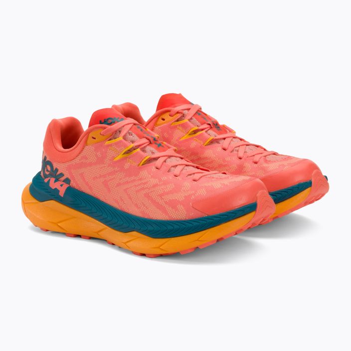 Дамски обувки за бягане HOKA Tecton X camellia/blue coral 4
