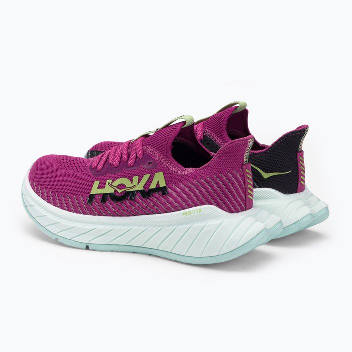 Дамски обувки за бягане HOKA Carbon X 3 pink 1123193-FFBL 6