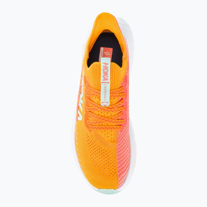 Дамски обувки за бягане HOKA Carbon X 3 radiant yellow/camellia 7