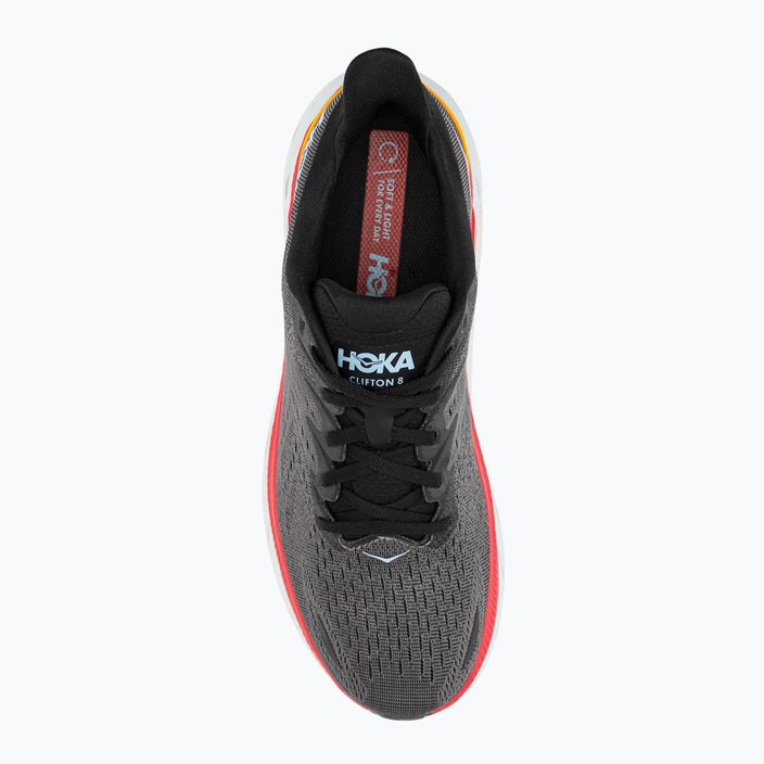 Мъжки обувки за бягане HOKA Clifton 8 сиви 1119393-ACTL 6