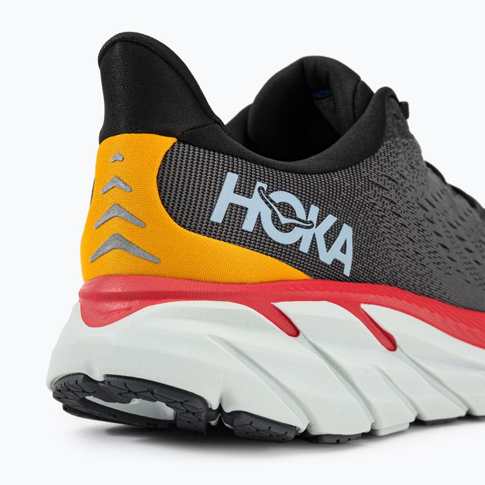 Мъжки обувки за бягане HOKA Clifton 8 сиви 1119393-ACTL 9