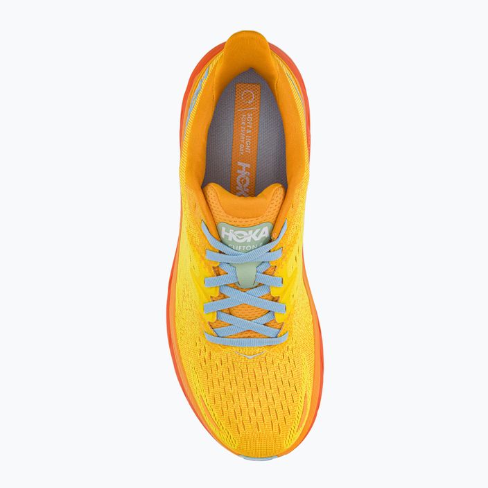 Мъжки обувки за бягане HOKA Clifton 8 yellow 1119393-RYMZ 6