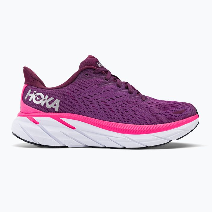 Дамски обувки за бягане HOKA Clifton 8 purple 1119394-GWBY 2