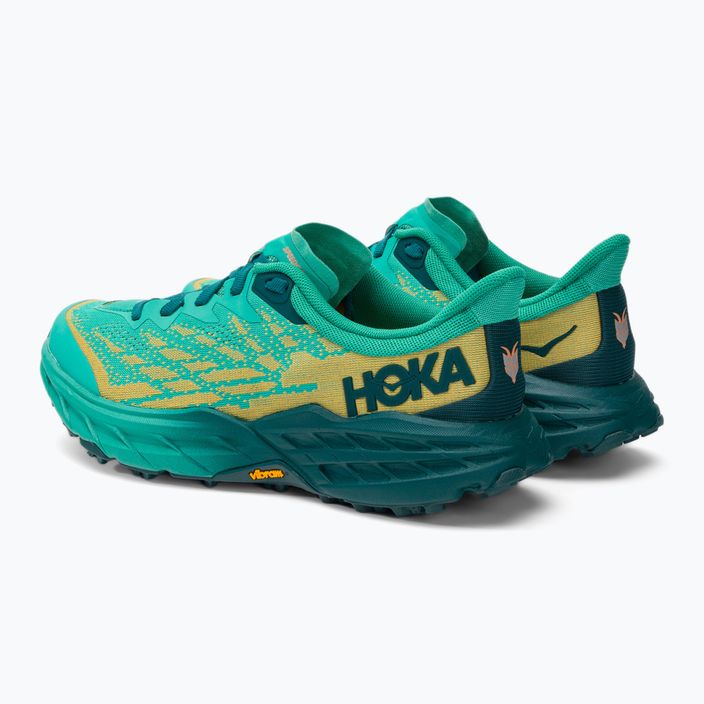 Дамски обувки за бягане HOKA Speedgoat 5 green 1123158-DTWGR 4