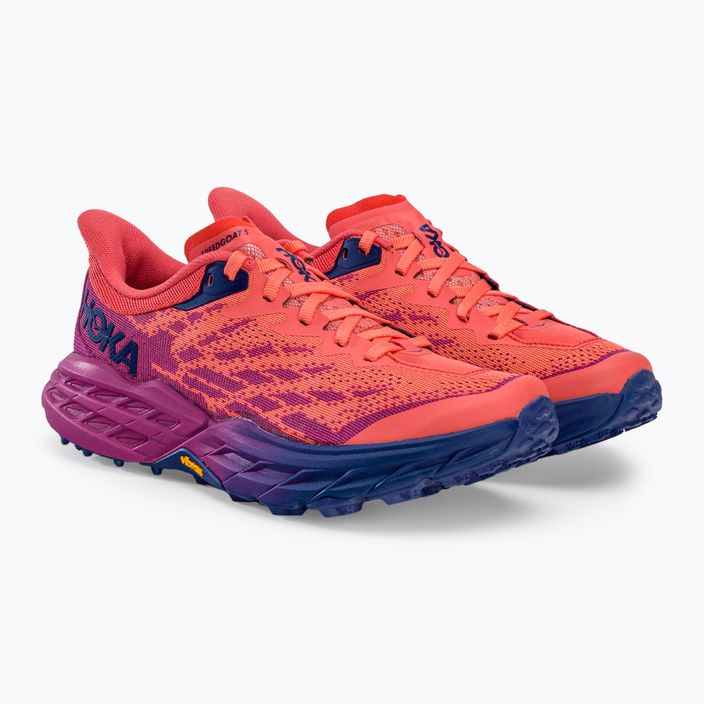 Дамски обувки за бягане HOKA Speedgoat 5 festival fuchsia/camellia 5