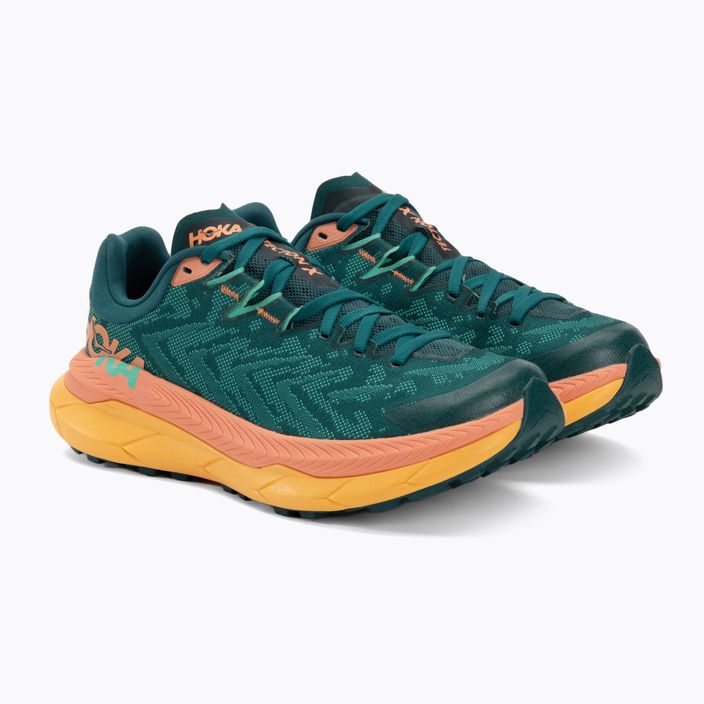 Дамски обувки за бягане HOKA Tecton X deep teal/water garden 4