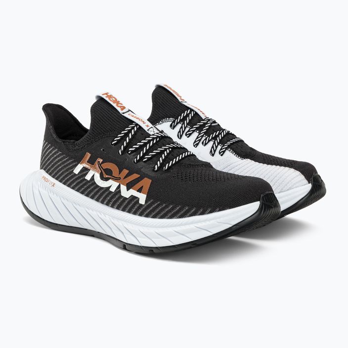 Мъжки обувки за бягане Carbon X 3 black and white 1123192-BWHT на HOKA 3