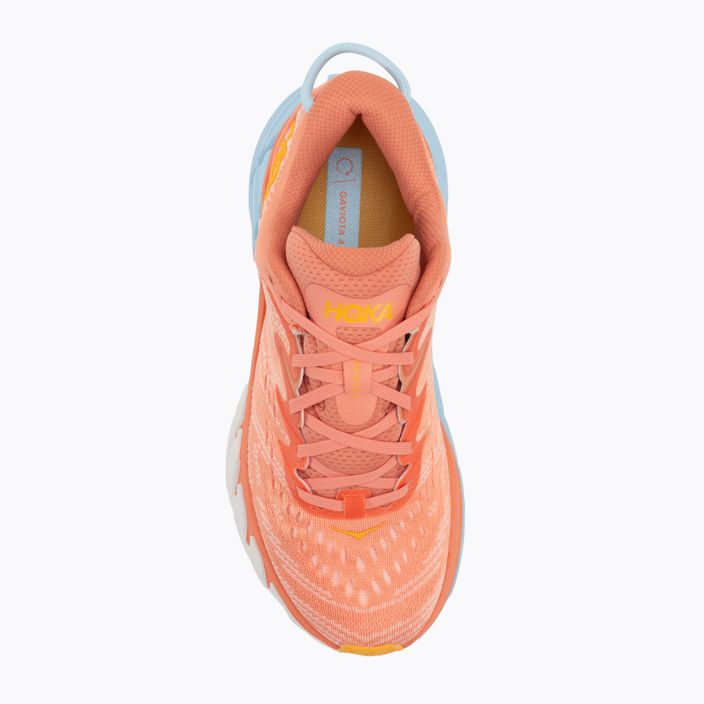 Дамски обувки за бягане HOKA Gaviota 4 shell coral/peach parfait 6