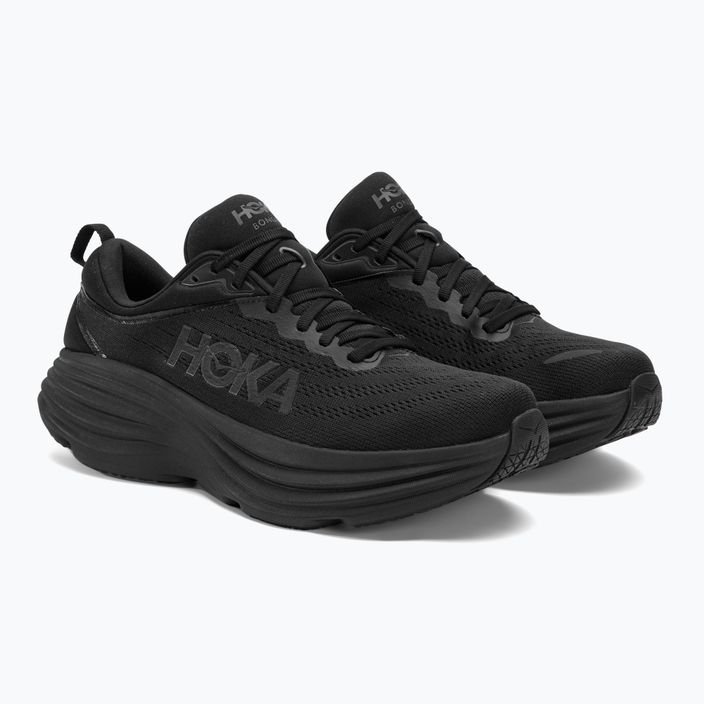 Мъжки обувки за бягане HOKA Bondi 8 black/black 5