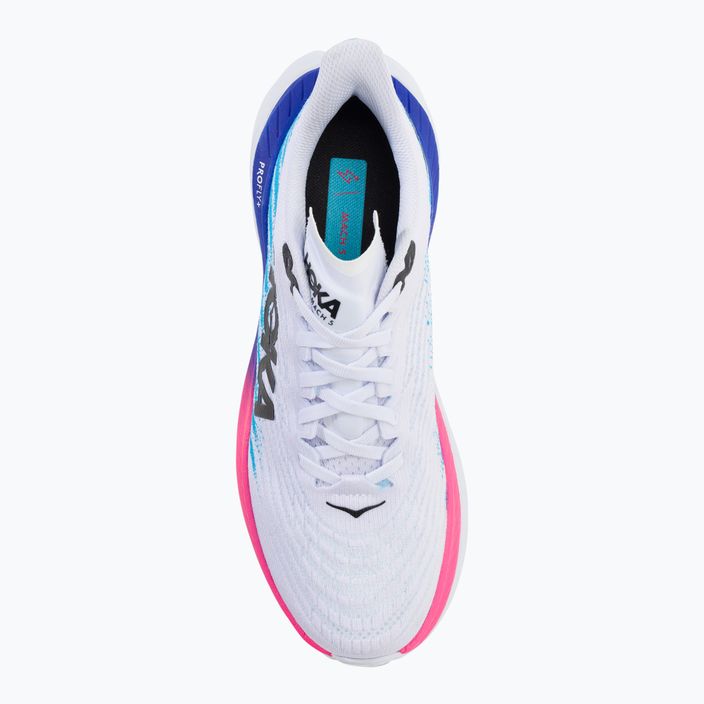 Мъжки обувки за бягане HOKA Mach 5 white/scuba blue 6