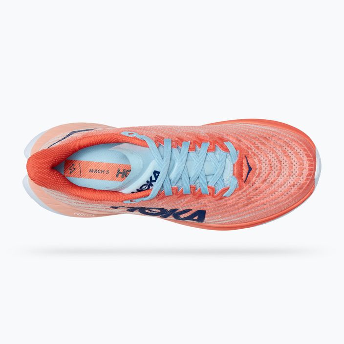 Дамски обувки за бягане HOKA Mach 5 camellia/peach perfait 9