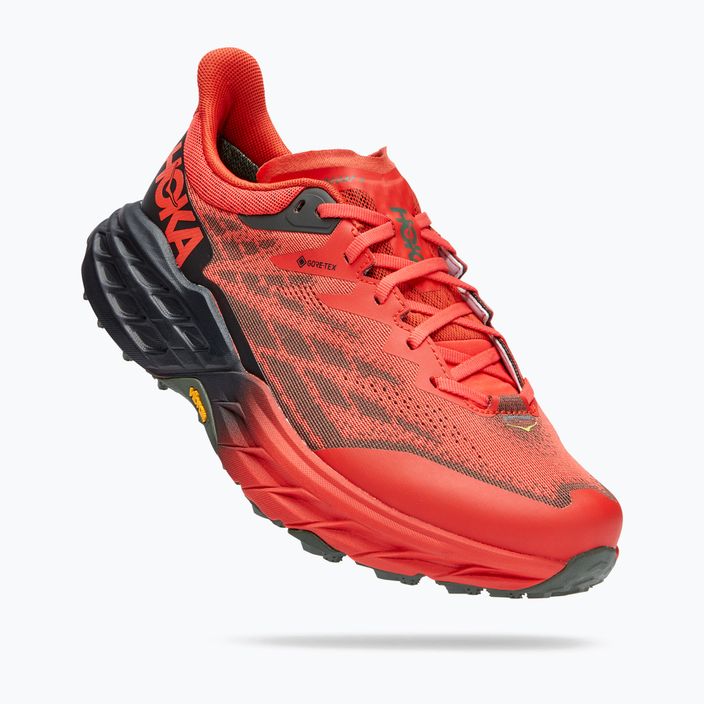 Мъжки обувки за бягане HOKA Speedgoat 5 GTX червени 1127912-FTHY 11