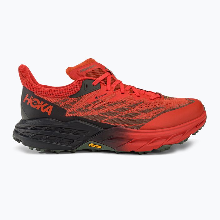 Мъжки обувки за бягане HOKA Speedgoat 5 GTX червени 1127912-FTHY 2