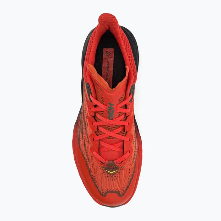 Мъжки обувки за бягане HOKA Speedgoat 5 GTX червени 1127912-FTHY 6