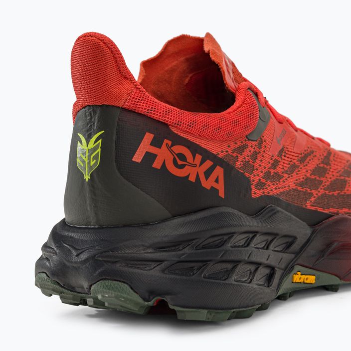 Мъжки обувки за бягане HOKA Speedgoat 5 GTX червени 1127912-FTHY 9