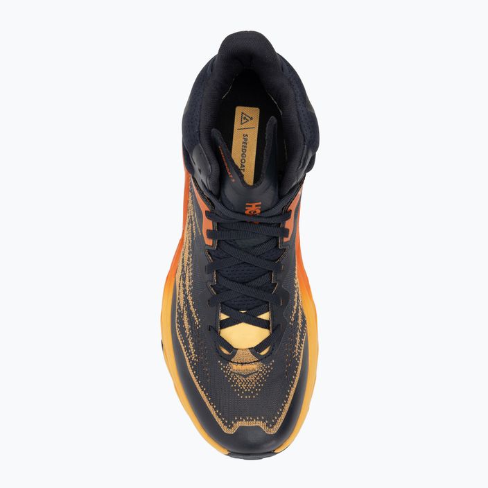 Мъжки обувки за бягане HOKA Speedgoat 5 Mid GTX blue graphite/amber yellow 5