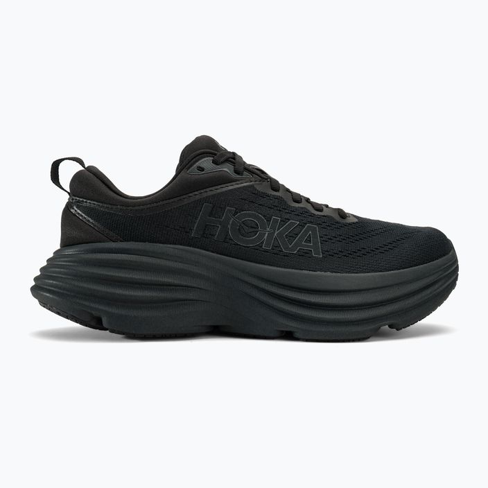 Дамски обувки за бягане HOKA Bondi 8 black/black 2