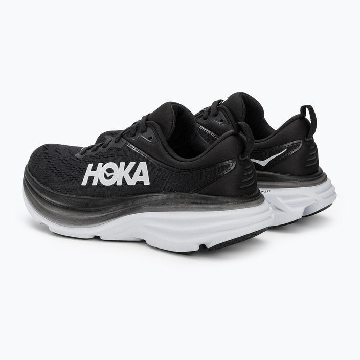 Дамски обувки за бягане HOKA Bondi 8 black/white 3