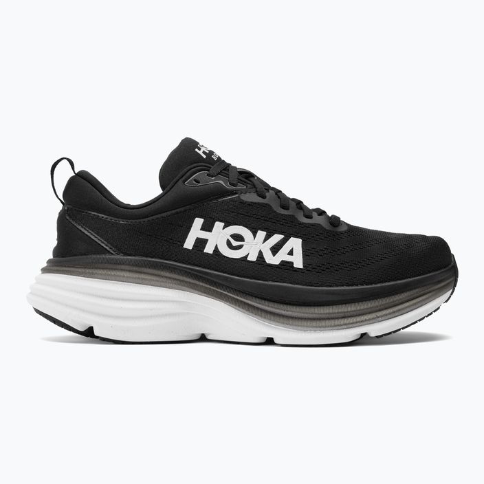 Мъжки обувки за бягане HOKA Bondi 8 Wide black/white 2