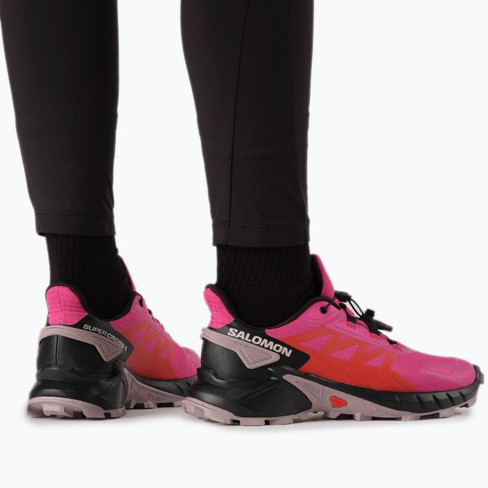 Дамски обувки за бягане Salomon Supercross 4 розов L41737600 11