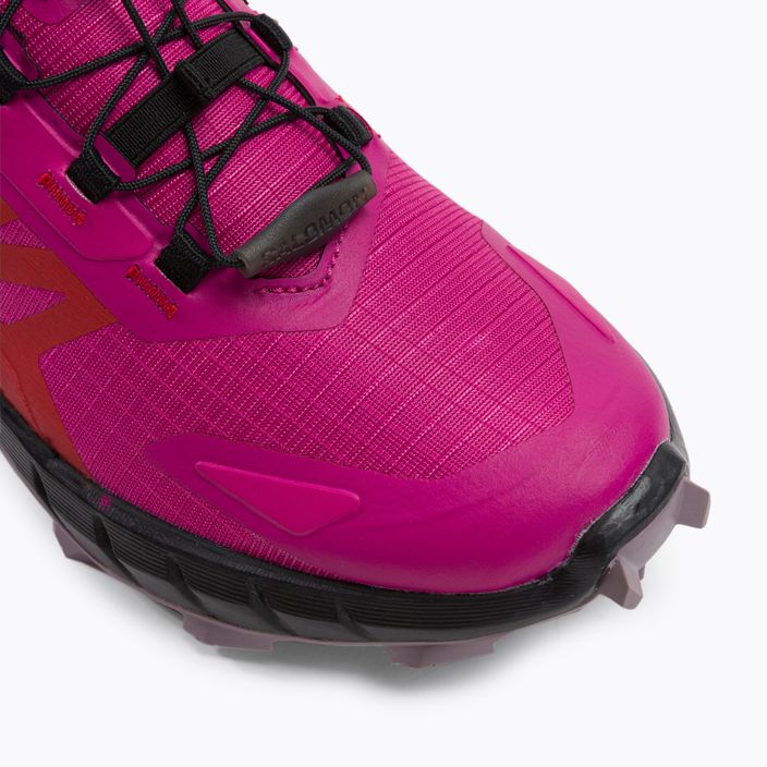 Дамски обувки за бягане Salomon Supercross 4 розов L41737600 7