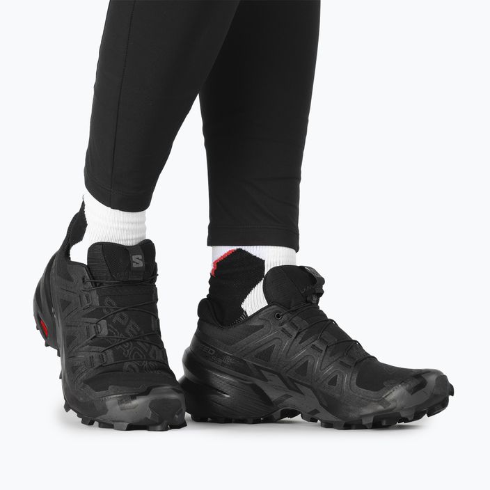 Дамски обувки за бягане Salomon Speedcross 6 black/black/phantom 4