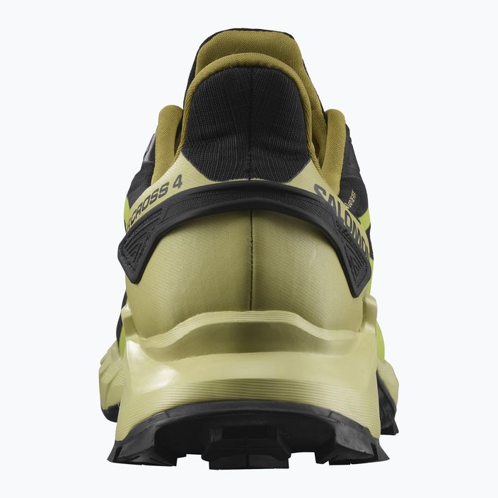 Мъжки обувки за бягане Salomon Supercross 4 GTX черен-зелен L41731700 9