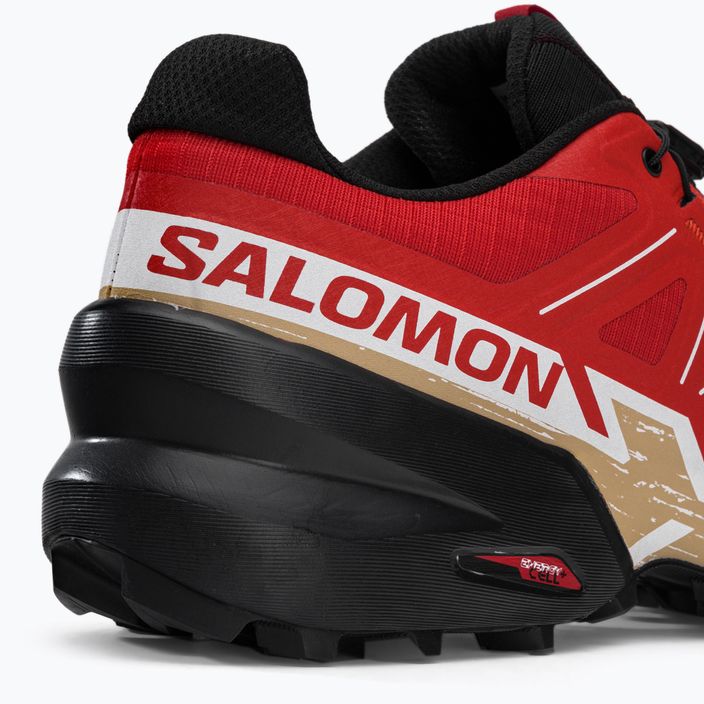 Мъжки обувки за бягане Salomon Speedrcross 6 червен L41738200 12