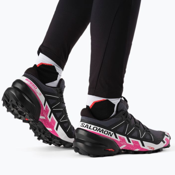 Дамски обувки за бягане Salomon Speedrcross 6 сив L41743000 4