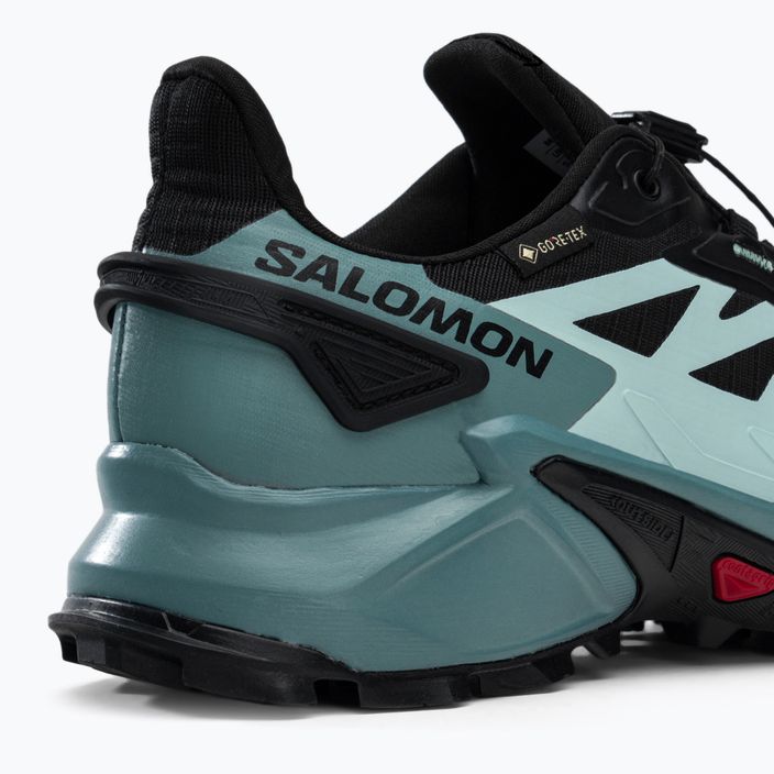 Дамски обувки за бягане Salomon Supercross 4 GTX черен-синe L41735500 8