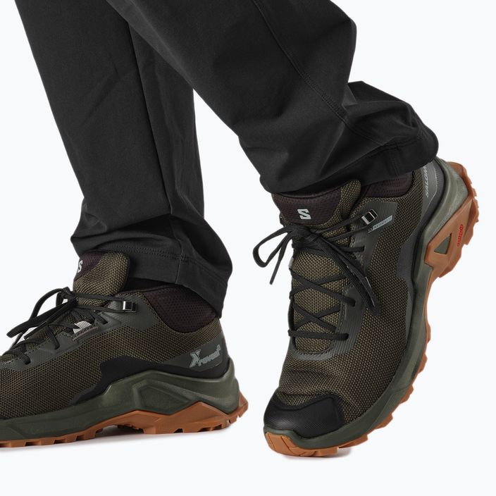 Мъжки обувки за преходи Salomon X Reveal Chukka CSWP 2 зелен L41763000 15
